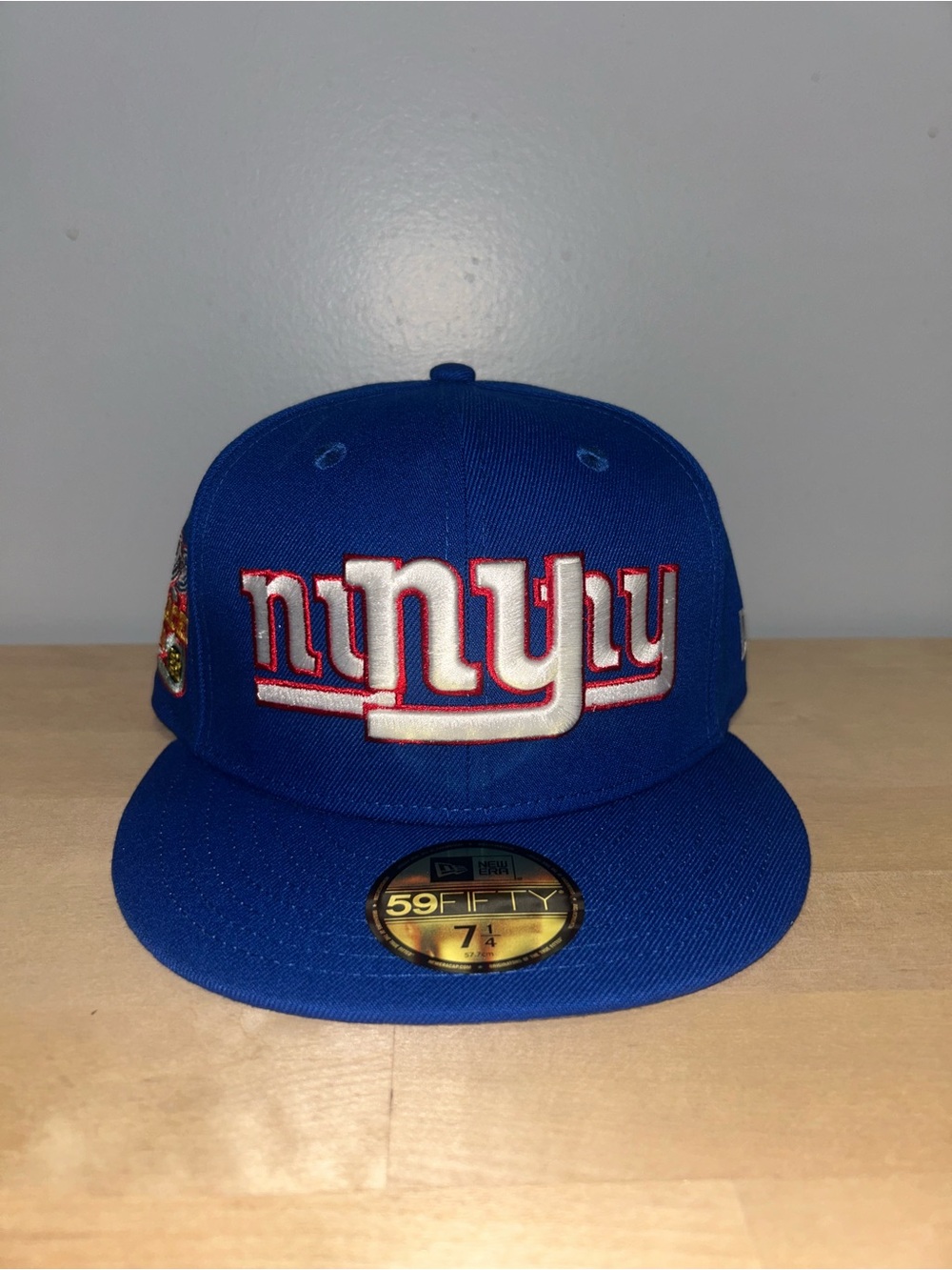 New York Giants x John Geiger Misplaced Series New Era Fitted Cap Size 7 1/4 NEW